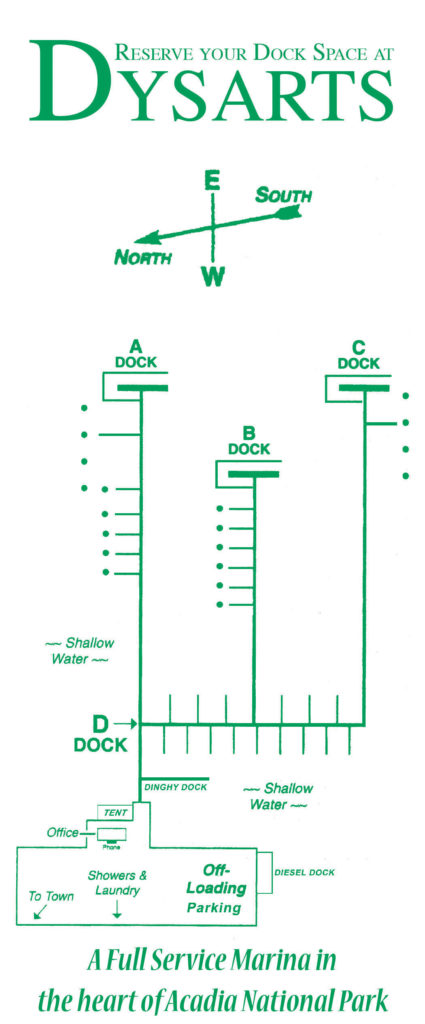 Dysart's-Marina-Dock-Layout